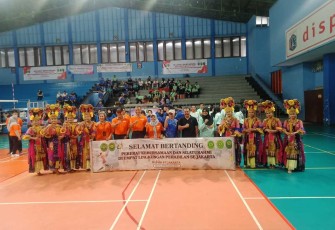 Turnamen bola voli putri peradilan