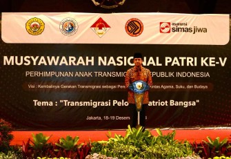 Mentrans M Iftitah saat memberikan pengarahan di Jakarta, Rabu (18/12)