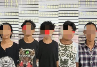 Terduga Pelaku Diamankan 