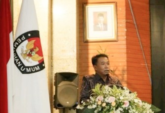 Ketua KPU Kota Batu Heru Joko Purwanto 