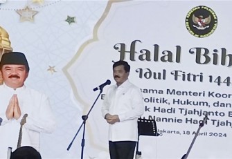 Menko Polhukam Hadi Tjahjanto 