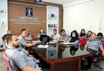 Kanwil Kemenkumham Sumut Gelar Diskusi.