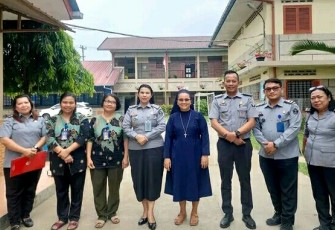 Kabid HAM Flora Nainggolan Lakukan Kegiatan Diseminasi hasil analisis kebijakan hukum dan ham di wilayah