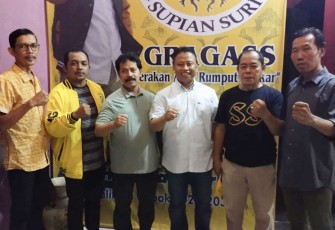 Relawan GRAGASS Kota Depok mengusung Supian Suri - Chandra Pilkada Kota Depok 