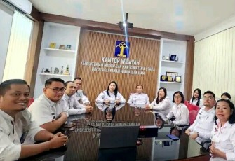 Kanwil Kemenkumham Ikuti Diskusi Strategi Kebijakan.