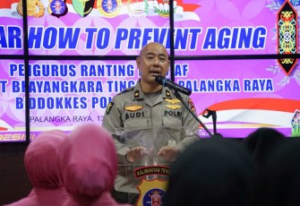 Wakarumkit Bhayangkara Tingkat III Palangka Raya Kompol dr Budi Satria