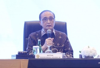 Ketua MA Prof Dr H M Sunarto SH MH