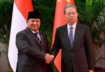Presiden Prabowo Subianto melakukan pertemuan bilateral dengan Ketua Kongres Rakyat Nasional (National People's Congress) RRT Zhao Leji pada Sabtu, 9 November 2024 di Beijing, RRT