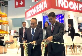 Peresmian paviliun Indonesia di Halal Expo Turki 2024