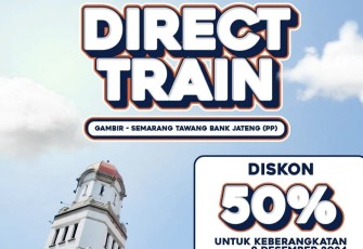 Layanan Direct Train Jakarta-Semarang 