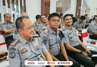 Karutan Pangkalan Brandan Erwin Siregar Hadiri Rapat Kunjungan Komisi XIII DPR RI di Kanwil Kemenkumham Sumut