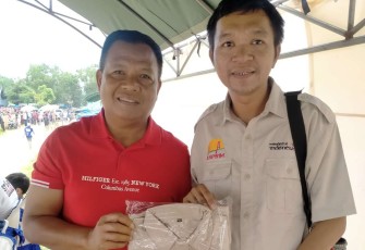 Mayjen TNI Farid Makruf bersama Sekjen ASPRIM Ach Choirul Ramadani