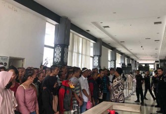 PLBN Entikong saat Fasilitasi Kepulangan Deportan Warga Indonesia dari Malaysia