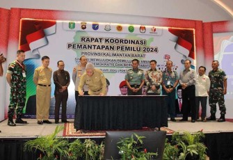 Rapat Koordinasi Pemantapan Tahapan Pemilu 2024