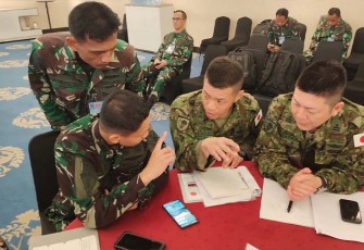 Konferensi Perencanaan Awal (Bahas Inggris: Initial Planning Conference) Latihan Gabungan Bersama (Latgabma) Super Garuda Shield tahun 2024, bertempat di Ballroom Kridangga, Century Park Hotel Senayan, Jakarta Pusat, Senin, (29/1/2024).