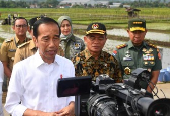 Panglima TNI Dampingi Presiden RI selama Kunker di Jawa Tengah