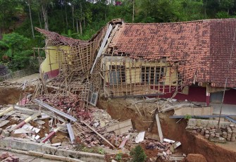 Satu Gedung Sekolah rusak parah