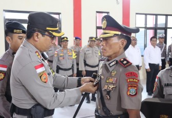 Kapolres Natuna Pimpin Sertijab Wakapolres 