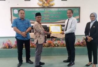 Pemerintah Kabupaten Aceh Timur Tanda Tangani MoU dengan Kejaksaan Negeri Aceh Timur 