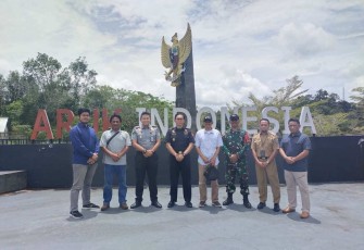 BAIS saat Cek Aktivitas Ilegal dan Potensi Kerawanan di Kawasan Perbatasan Negara