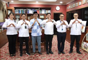 Nuryanto bersama Ahmad Surya Terima Audensi BTN Batam