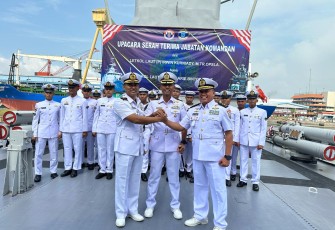 Sertijab Komandan KRI Malahayati-362 