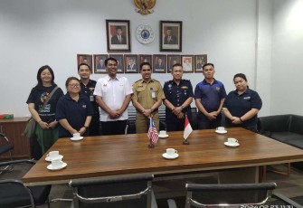 Pos Lintas Batas Negara (PLBN) Aruk di Kabupaten Sambas, Kalimantan Barat (Kalbar) menyambut kunjungan anggota parlemen Malaysia, YB. Mordi Bimol pada Jumat (23/2/2023).