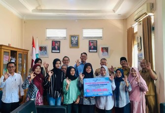 Bank Nagari Cabang Simpang Empat Salurkan Dana CSR Senilai Rp 110 Juta Kepada 76 Mahasiswa Aktif Pasaman Barat