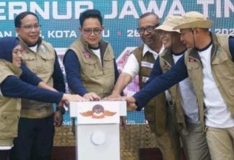 Sekda Prov Jatim saat Buka Disaster Leadership Academy di Coban Rais Kota Batu