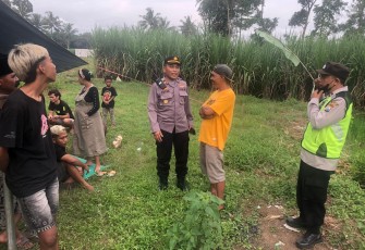 Polisi Bubarkan Kegiatan Check Sound Horeg di Malang
