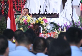 Mabesau saat Gelar Ibadah dan Perayaan Natal Bersama 2023