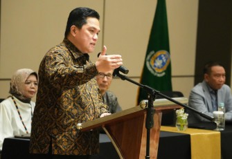 Ketua Umum PSSI Erick Thohir 