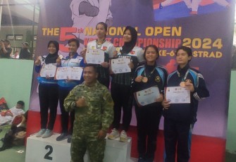 Kodam XVI/Pattimura panen medali Emas pada ajang piala Panglima Divisi Infanteri (Pangdivif) 2 Kostrad "The 5Th National Open Karate Championship 2024", yang digelar selama 2 hari, dari 24 s.d 25 Februari 2024 di GOR Vira Cakti Yudha Madivif 2 Kostrad, Singosari, Kabupaten Malang