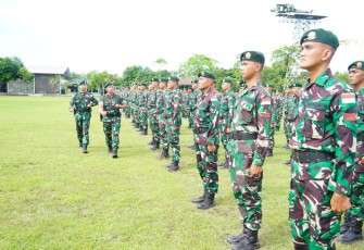 Upacara Pelepasan Satgas Yonmek TNI Konga XXIII-R Unifil