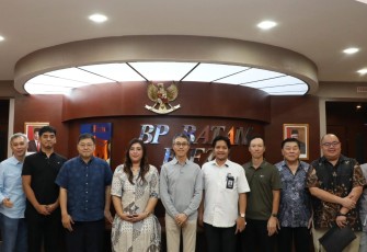 Mitsubishi Estate Asia, yang merupakan pengembang terkemuka asal Jepang, melakukan kunjungan ke Badan Pengusahaan Batam (BP Batam) di Marketing Centre pada Selasa (23/1/2024)