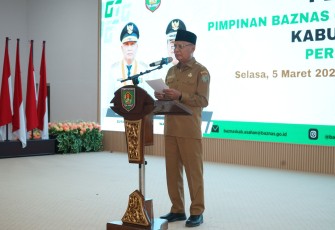 Bupati Lantik Pimpinan Baznas Kabupaten Asahan Periode 2024-2029