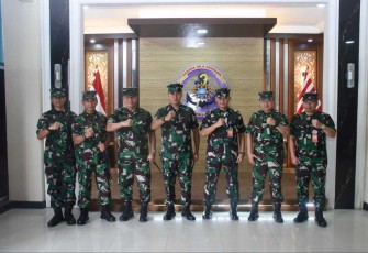Dankodiklatal saat Terima Kunjungan Kepala RSPAL dr. Ramelan