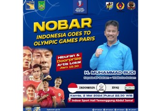 Penampilan Artis Lokal Siap Meriahkan Nobar Timnas Indonesia U-23 vs Irak di Indoor Sport Hall Temenggung Abdul Jamal Batam