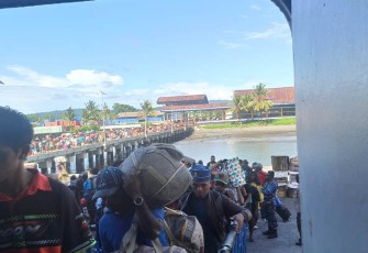 Arus Mudik Jelang Puasa Tahun 2024 Sudah Mulai Memadati KM Labobar