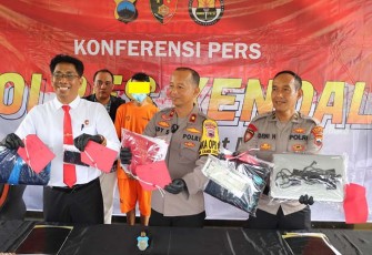 Konferensi Pers Polres Kendal