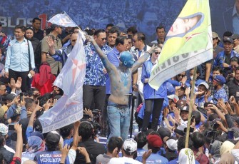 Puluhan Ribu Massa Hadiri Kampanye Demokrat Bersama Rakyat di Banyuwangi