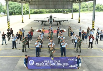 Dispen TNI AL Berpartisipasi Dalam "Press Tour Media Dirgantara 2024"