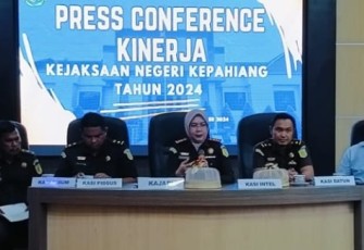 Press Release Capaian Kinerja Kejari Kepahiang Tahun 2024