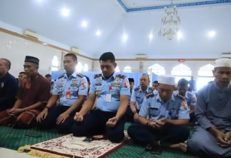 Lanud Sultan Hasanuddin Gelar Doa Bersama Jelang HUT Koopsudnas