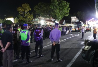 Kepolisian Resor (Polres) Pasaman Barat, Polda Sumatera Barat (Sumbar), melaksanakan kegiatan Patroli Berskala Besar yang menyasar kesejumlah wilayah di Kabupaten Pasaman Barat pada Minggu (31/8/2025) malam