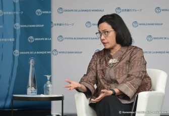 Menteri Keuangan Sri Mulyani Indrawati 