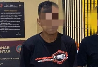 Tersangka kurir pengedar sabu, SBA alias Paicong