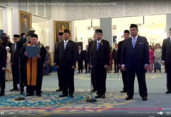 Suharto Resmi Jabat Wakil Ketua Mahkamah Agung Bidang Yudisial 