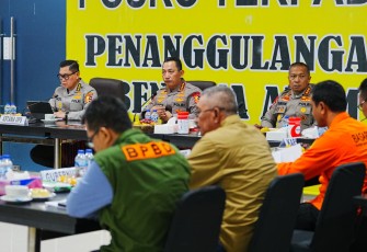 Kapolri Pimpin Rakor Bencana dengan Forkopimda Sumut