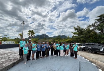 PLBN Aruk Fasilitasi Borneo Cross Equator